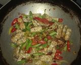 Foto langkah ke 3 dari resep Oseng cumi hitam tempe.