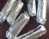 Gambar langkah 6 resipi Lemang Termudah.