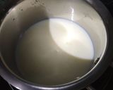 A picture of step 2 of Badam Milk.