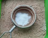 A picture of step 3 of Wheat flour chocolate cake.