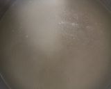 A picture of step 1 of Hot & sour soup.