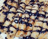 صورة لخطوة 3 من وصفة 🎀 كريب نوتيلا وموز 🍌 من ملوكه 🎀