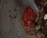 A picture of step 4 of Kadhai veg biryani.