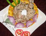 A picture of step 9 of Shafed shahi murgh.