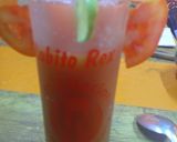 Foto del paso 1 de la receta: Bebida refrescante de tomate c/tequila a la Mario, s