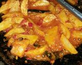 Foto langkah ke 6 dari resep Kentang Bumbu Merah.