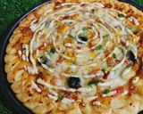 A picture of step 7 of Cheesy Bites Petals Pizza 🍕🍕.