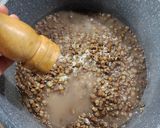 Foto del paso 4 de la receta: 👳🏻‍♀️🇹🇷Mujaddara - Arroz con lentejas y cebolla frita, acompañado de ensalada árabe y yogur con menta 🇹🇷👳🏻‍♀️