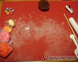 Φωτογραφία βήματος 1 της συνταγής Cupcakes πασχαλινά καλαθάκια με smarties