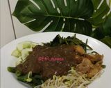 Foto langkah ke 9 dari resep Rujak petis dengan sayuran dan cingur.