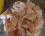 Foto del paso 2 de la receta: Pechuga de pollo en salsa BBQ, sobre arroz blanco