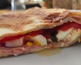 Foto del paso 2 de la receta: Tarta de jamón, queso y tomate