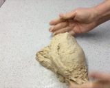 Φωτογραφία βήματος 3 της συνταγής Ψωμί Με Προζύμι Με Λάδι Και Μέλι