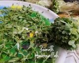 A picture of step 1 of Sun Dried Fenugreek Leaves.