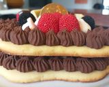 Foto del paso 10 de la receta: Apple Cookie Cake (con masa sable)
