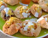 A picture of step 2 of Gol Gappy Chaat.