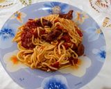 Une image de l'étape 5 de Spaghetti au four.