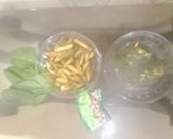 A picture of step 4 of Green spinach fries.