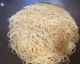 A picture of step 5 of Garlic Chicken Pasta with Butter.