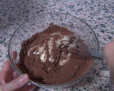 Foto del paso 5 de la receta: Bizcocho marmolado de naranja y chocolate - sin azúcar 🍊🍫👌