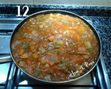 Foto del paso 7 de la receta: Menestra a la Andaluza con huevos cuajados