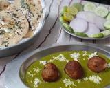 Paneer Kofta in spinach sauce recipe step 11 photo