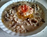 Foto del paso 11 de la receta: Risotto de Setas con huevo escalfado