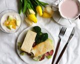 快速又美味牛排吐司三明治的食譜步驟4照片