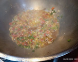 Foto del paso 2 de la receta: Arroz con níscalos, espárragos trigueros, langostinos y salsa romesco