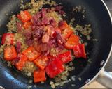 Foto del paso 4 de la receta Arroz con butifarra y puntas de jamón