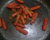 A picture of step 10 of Orange Glaze Roasted BabyCarrots.