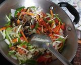 A picture of step 7 of Desi tacos.