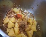 A picture of step 4 of Tomato Rice.
