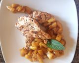 Foto del paso 7 de la receta: Chutney de manzana y durazno, con pollo asado #caminodesabores