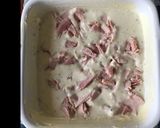 Une image de l'étape 1 de Clafoutis jambon blanc poivrons rouges ciboulette et pecorino.