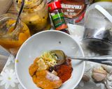 Marokkói édes pikáns sült padlizsán recept fázis 1 fotója