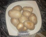 A picture of step 1 of Potatoes and Chicken Curry Pottage by Ogechukwu Mbanugo.