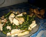 Foto langkah ke 4 dari resep Tumis Kangkung Mix Tahu.