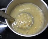 Hình bước làm 2 của món Chè Đỗ Xanh Hạt Sen
