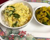 A picture of step 10 of Leftover Potato Sabzi.