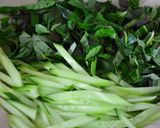Hình bước làm 2 của món Bún thịt bò xào