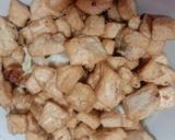 Foto langkah ke 2 dari resep Tumis Tahu Putih Goreng Cumi Asin.