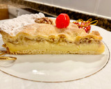 Foto del paso 16 de la receta: Pastel con crema, manzanas y nueces (Cake with cream, apples and nuts)