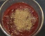 A picture of step 4 of Italian pan pizza.