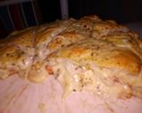 Foto del paso 5 de la receta: Tarta de jamón, queso y tomate con masa de pizza