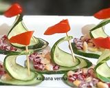 हैल्दी सलाद बोट (healthy salad boat recipe in Hindi) रेसिपी चरण 7 फोटो