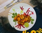 عکس مرحله 1 از دستور میگو به روش پخت آسیایی