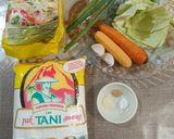 Foto langkah ke 1 dari resep Dimsum Bihun Sayur.