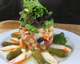 Foto del paso 3 de la receta: Ensalada 🥗 de garbanzos súper refrescante para verano😊