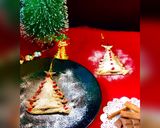 A picture of step 3 of Chocolate Cinnamon Puff tree 🌲.